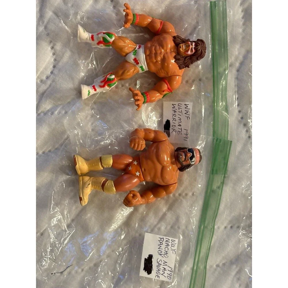 WWF Titan/Hasboro Lot Of 18 Wrestlers 1990’s or 1991’s Wrestlers. $230 o.b.o